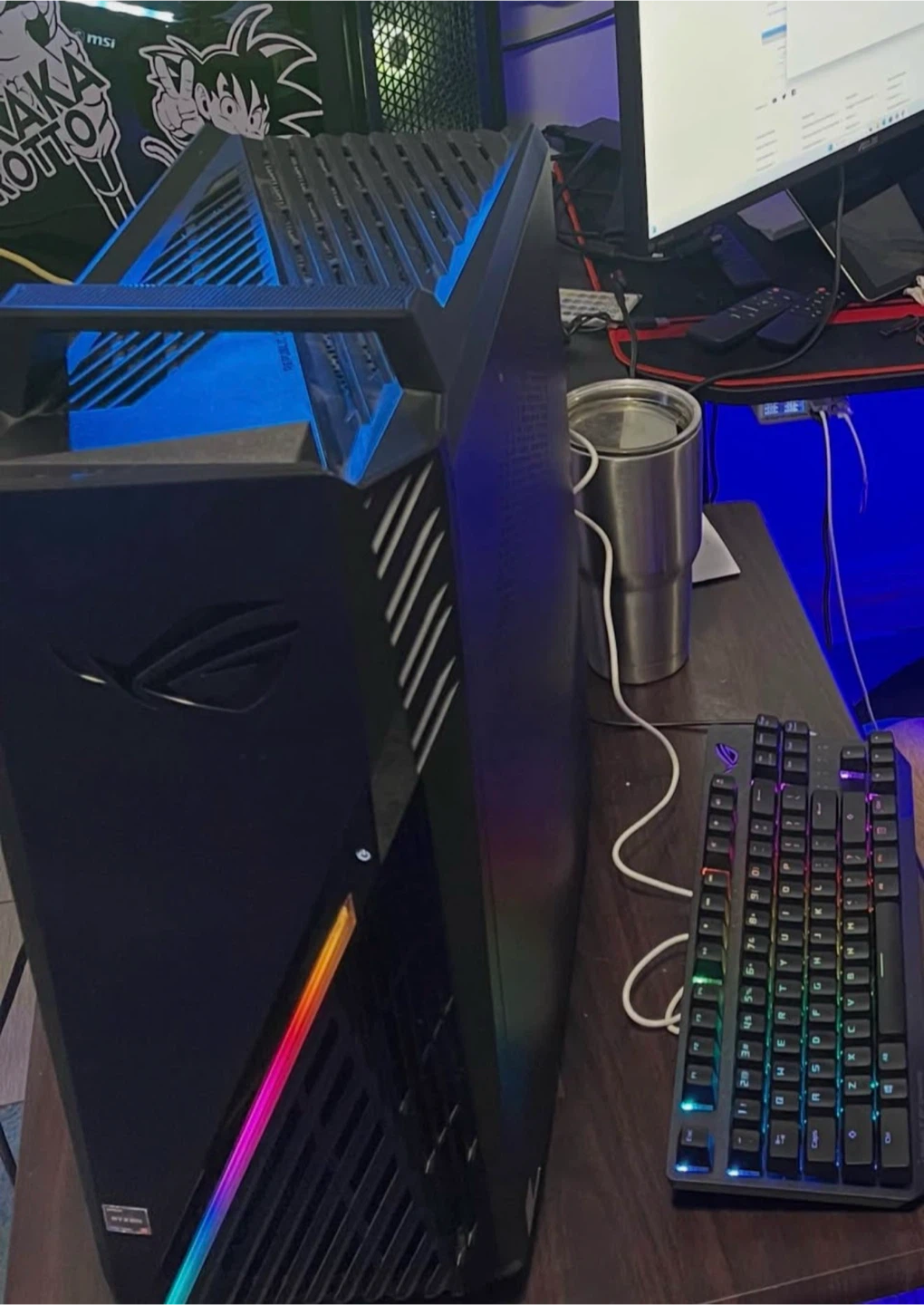 PC Gamer Completa RTX 3070 / Ryzen 5 / 32GB RAM + 2 Monitores - photo 2