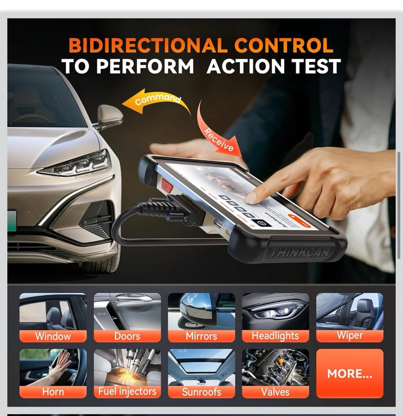 THINKCAR THINKSCAN 672 OBD2 Scanner - photo 5