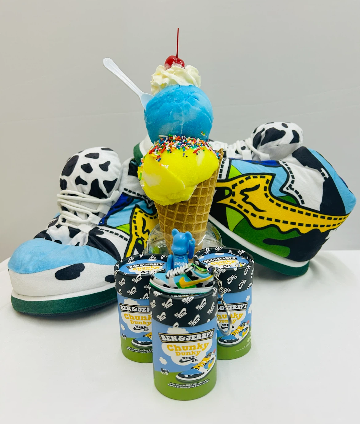 Ben & Jerry's x Nike SB Chunky Dunky Keychain & Plush - photo 2