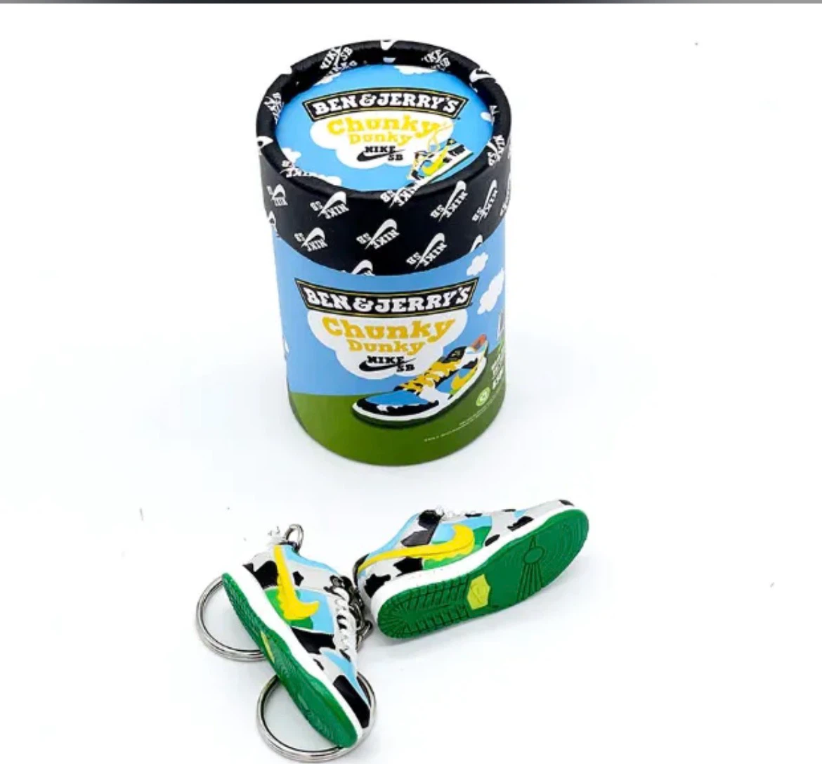 Ben & Jerry's x Nike SB Chunky Dunky Keychain & Plush - photo 3