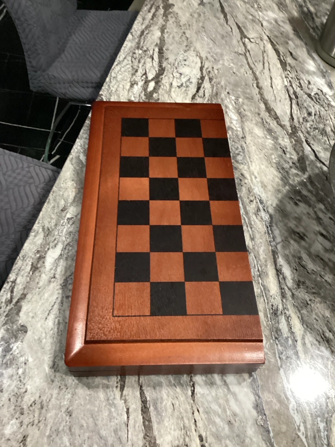 Wooden Folding Chess Board