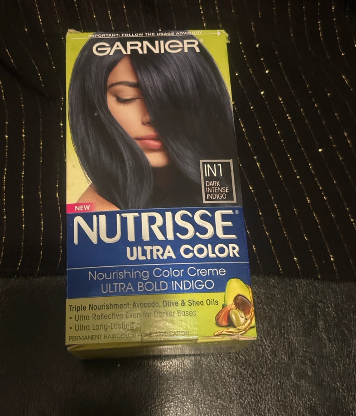 Ultra Color Permanent Hair Dye - Dark Intense Indigo