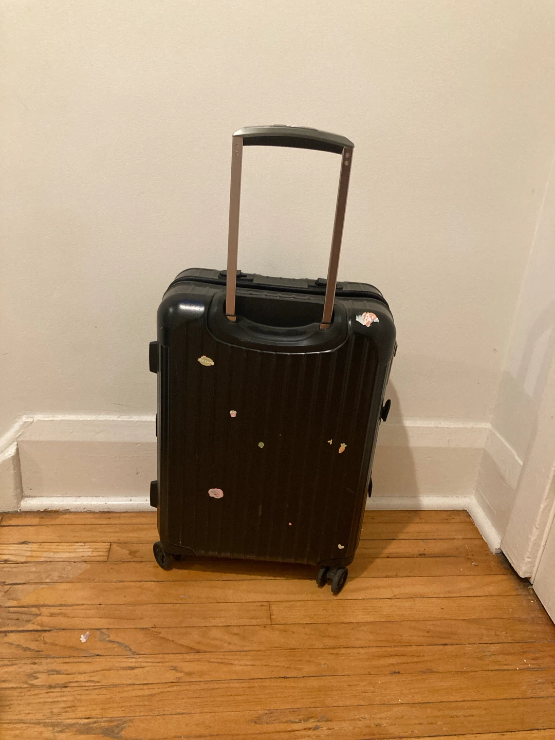 Black Carry-On Spinner Suitcase - photo 4