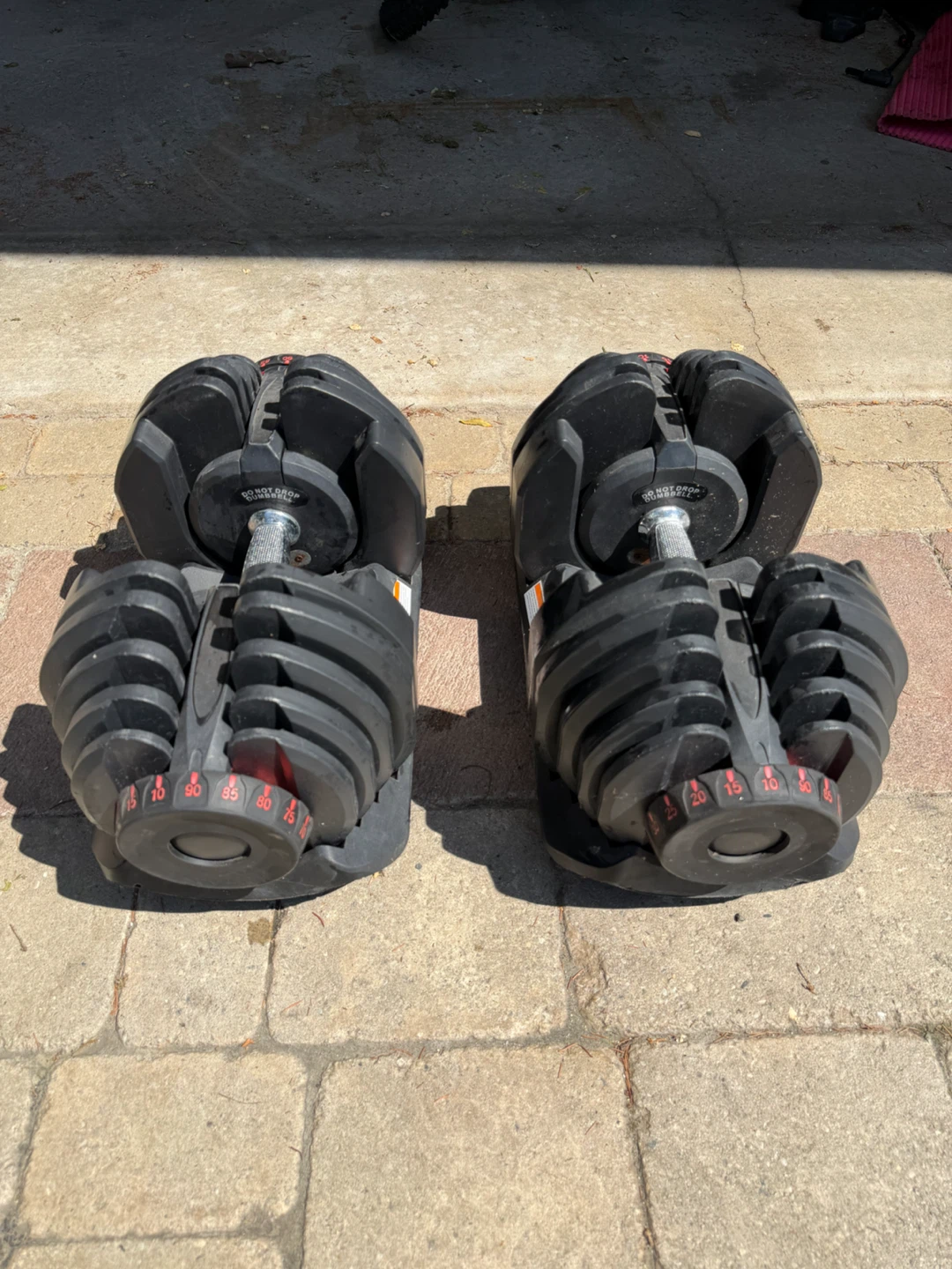 Adjustable Dumbbells