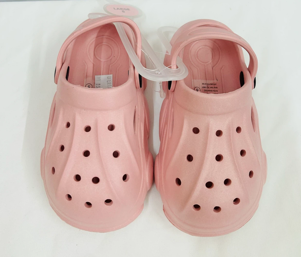 Pink Clog Shoes - Size Large
