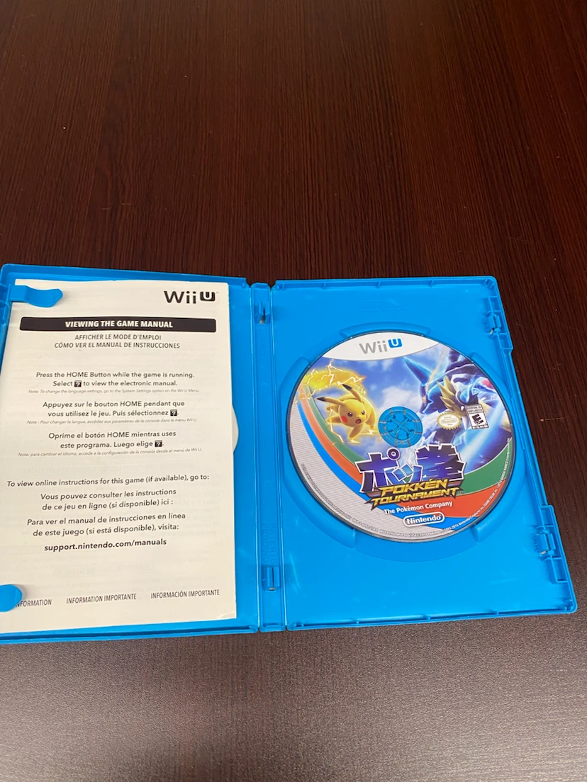 Nintendo Pokken Tournament Pokemon Nintendo Wii U  (2016) - photo 2