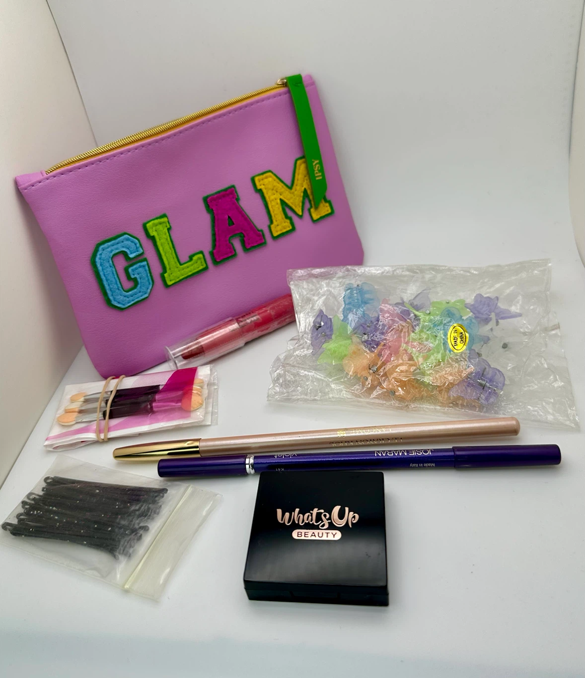 New Makeup Lot (7+) Ipsy Glam Bag: LANCÔME, Josie Maran, Whatsup