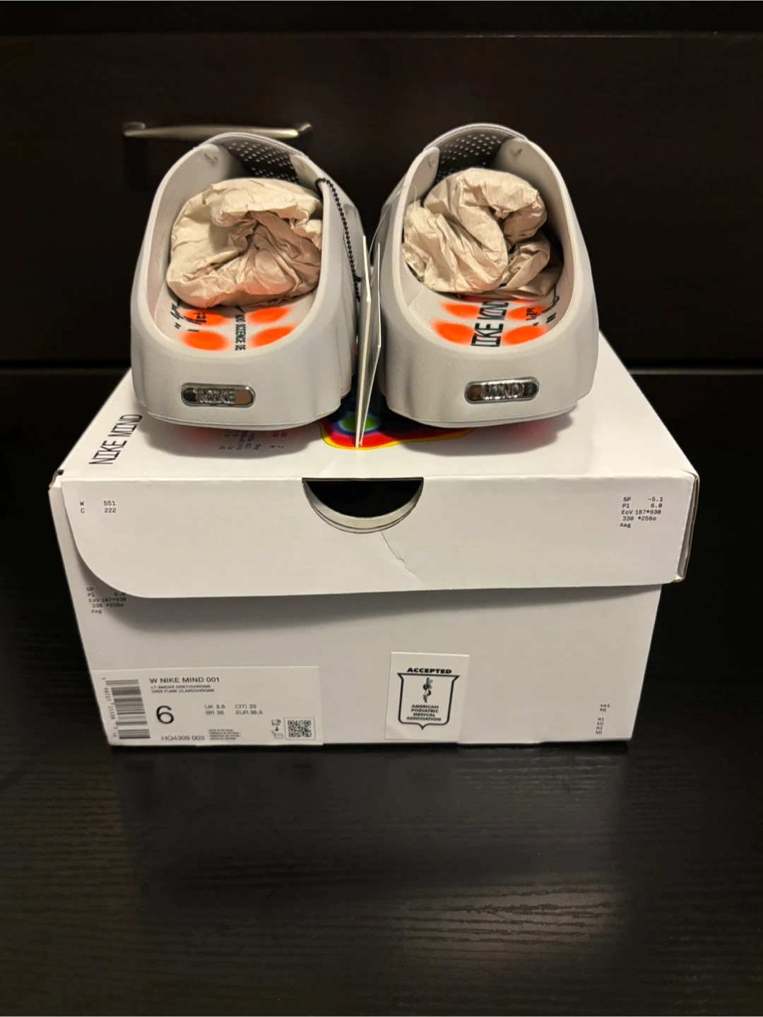 Nike Mind 001 Slide size 6 Women’s/5 Men’s - photo 3