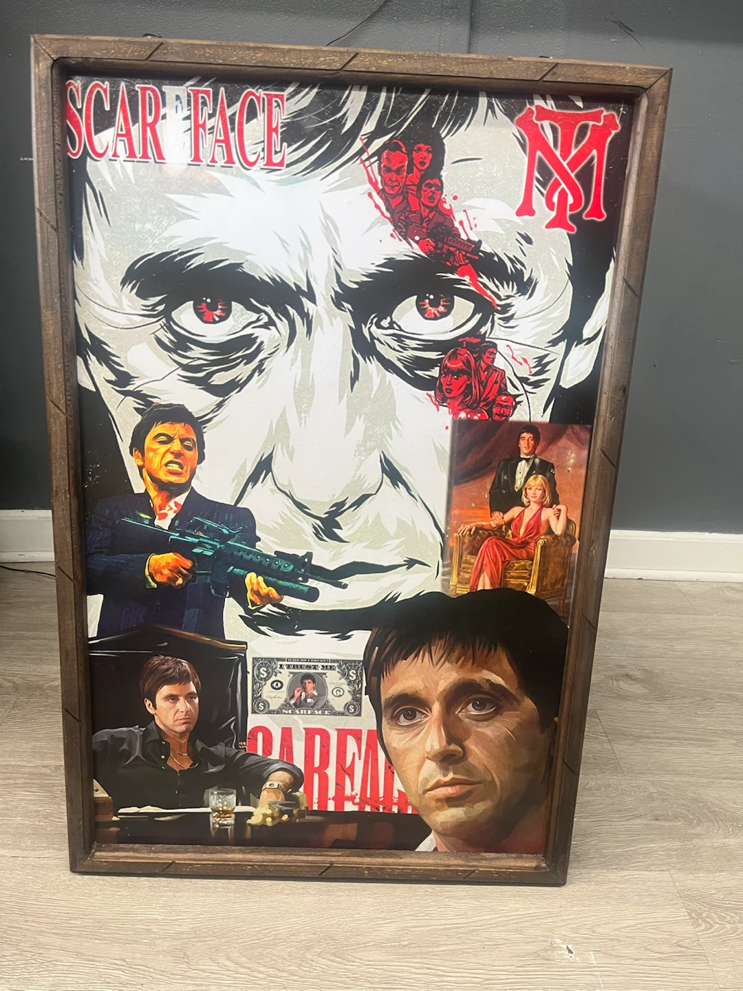 Scarface Movie Poster Art Print