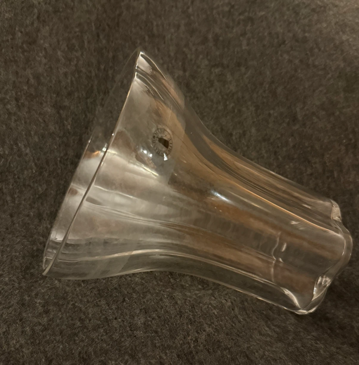 Clear Glass Vase - photo 3