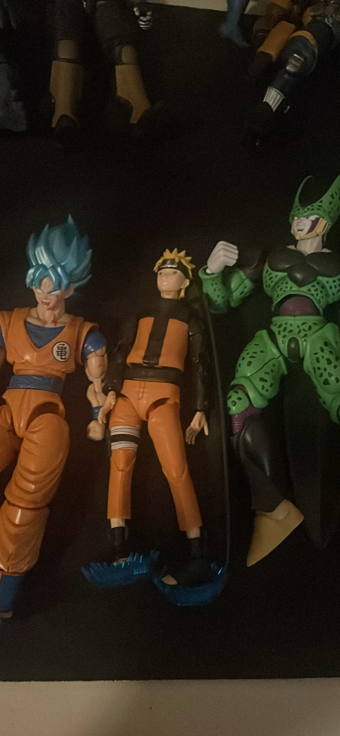 Dragon Ball Z & Naruto Action Figures