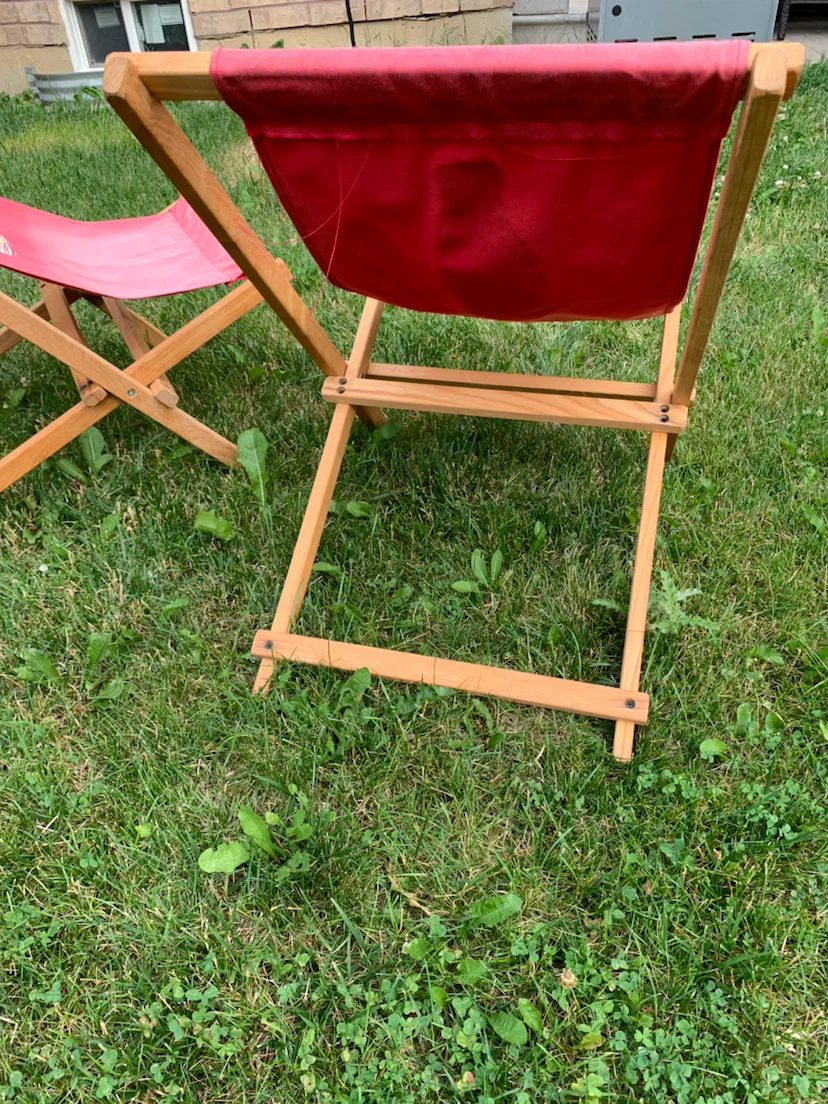 RARE Coca-Cola Beach Chairs - Set of 2 - photo 3