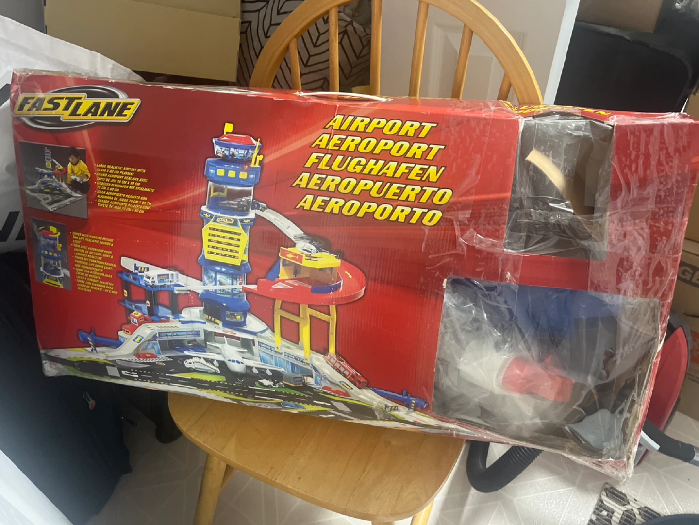 Fastlane Airport Playset with Playmat