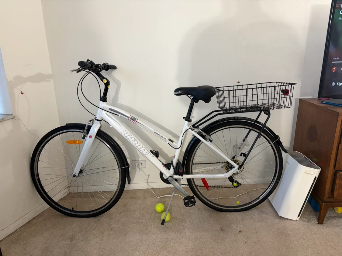 Unisex Bike with Basket