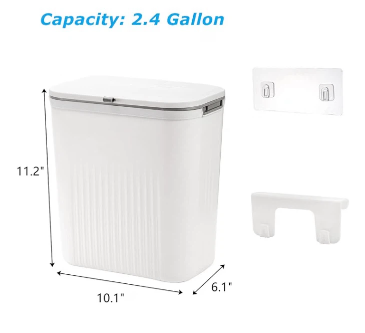 New Hanging Trash Can Compost Bin Set of 2 - photo 2