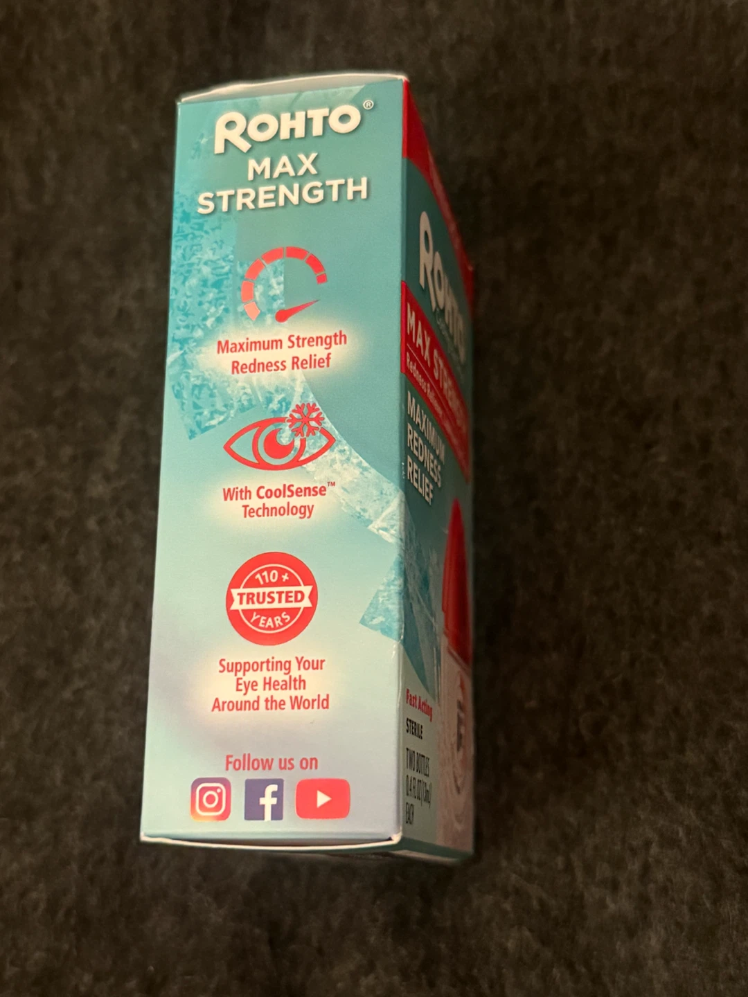 Rohto Max Strength Cooling Eye Drops Twin Pack - photo 4