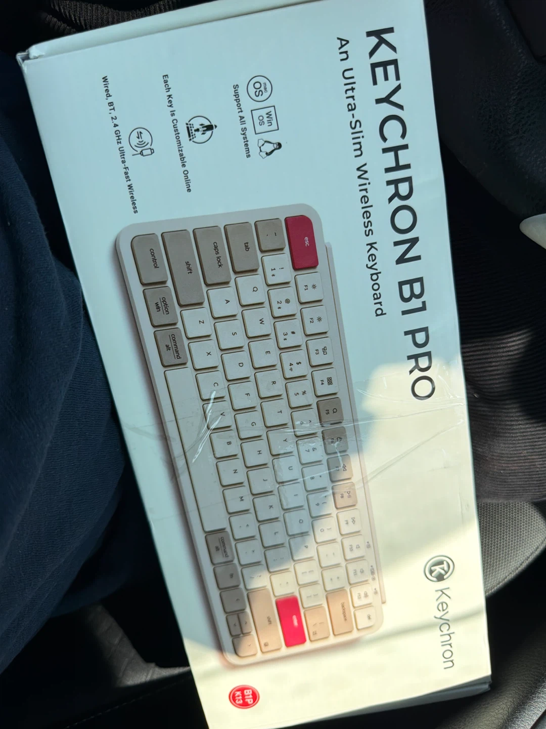 Keychron B1 Pro Ultra-Slim Wireless Keyboard