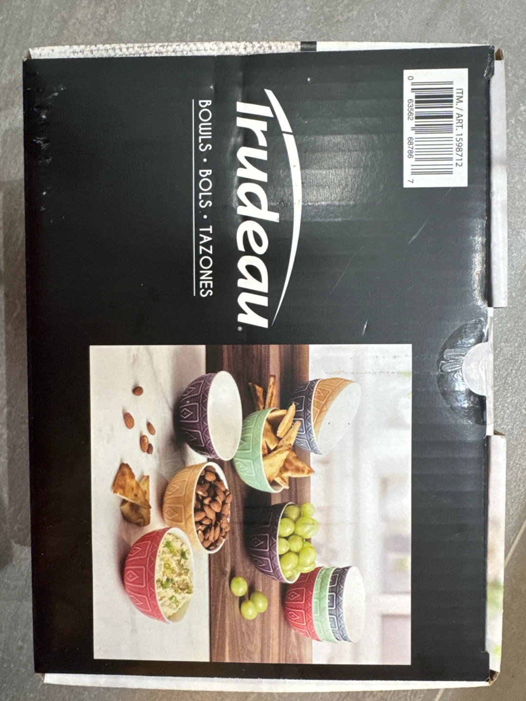 Trudeau Porcelain Bowls - 10 Piece Set - photo 3