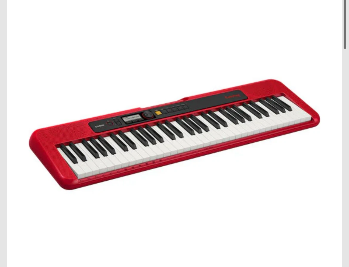 Casio Casiotone CT-S200 Keyboard - Red - photo 2