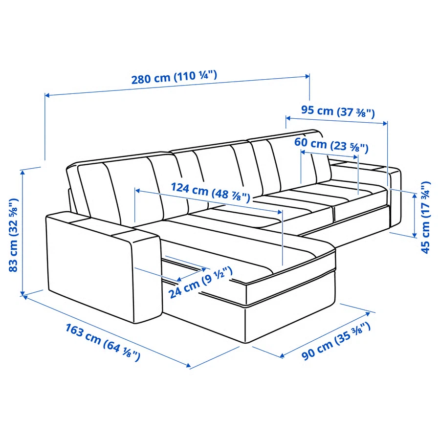 IKEA Kivik Sofa Sectional - photo 4