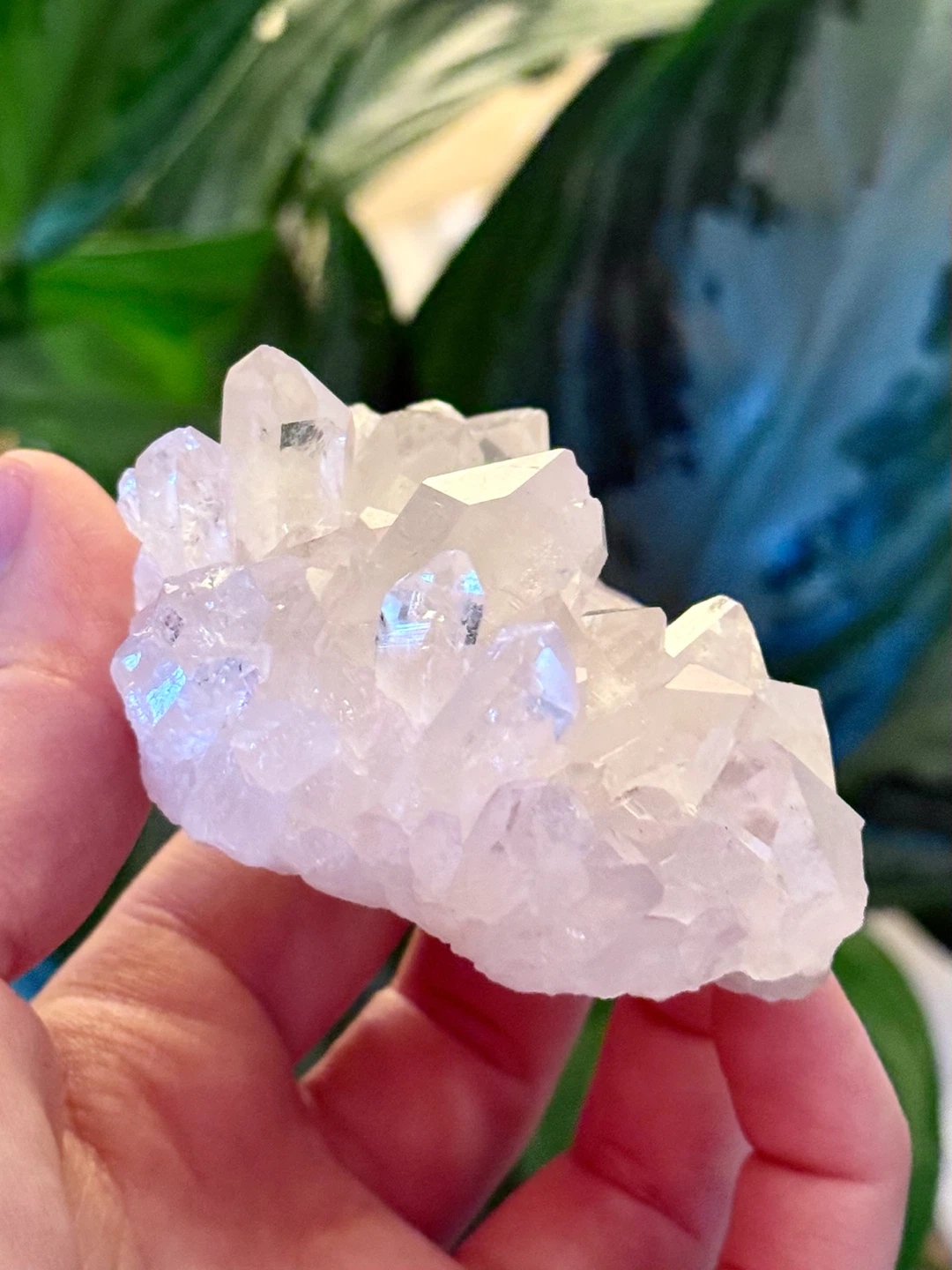 Brazilian Quartz Crystal Cluster With Terminated Points - photo 4