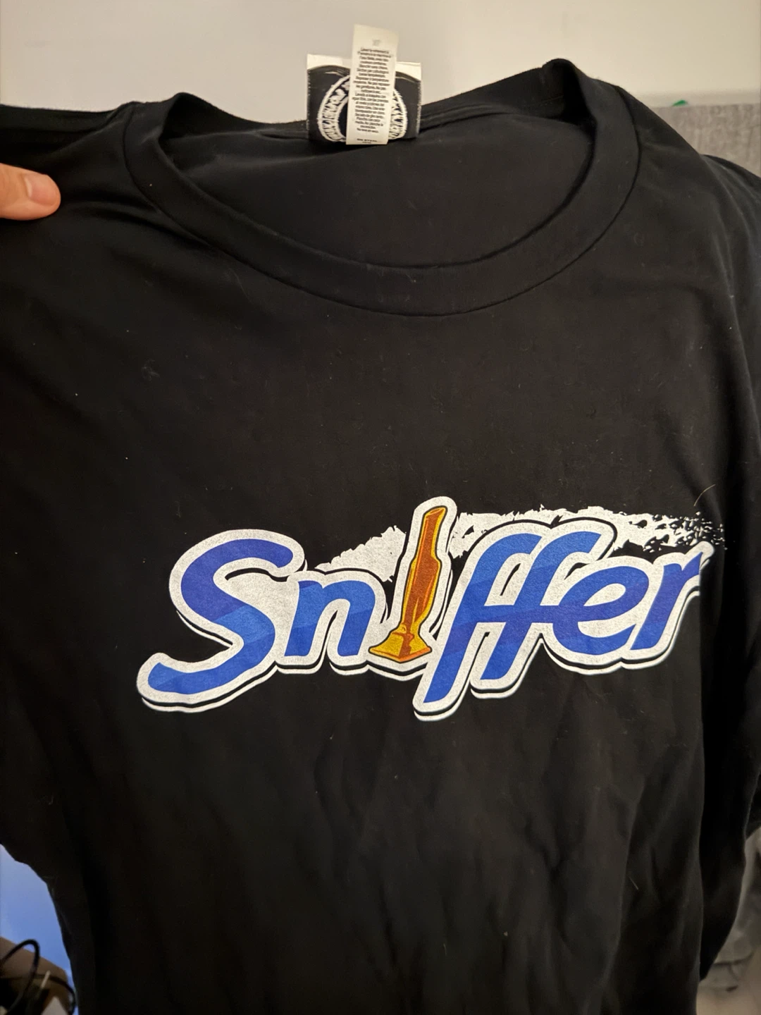 Sniffer Black T-Shirt - photo 2