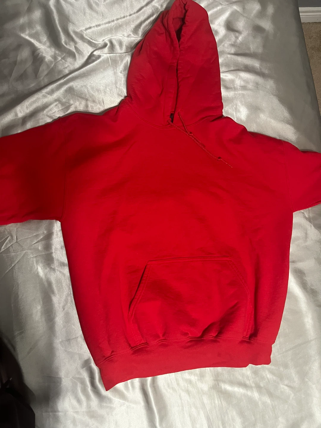 Red Hooded Sweatshirt