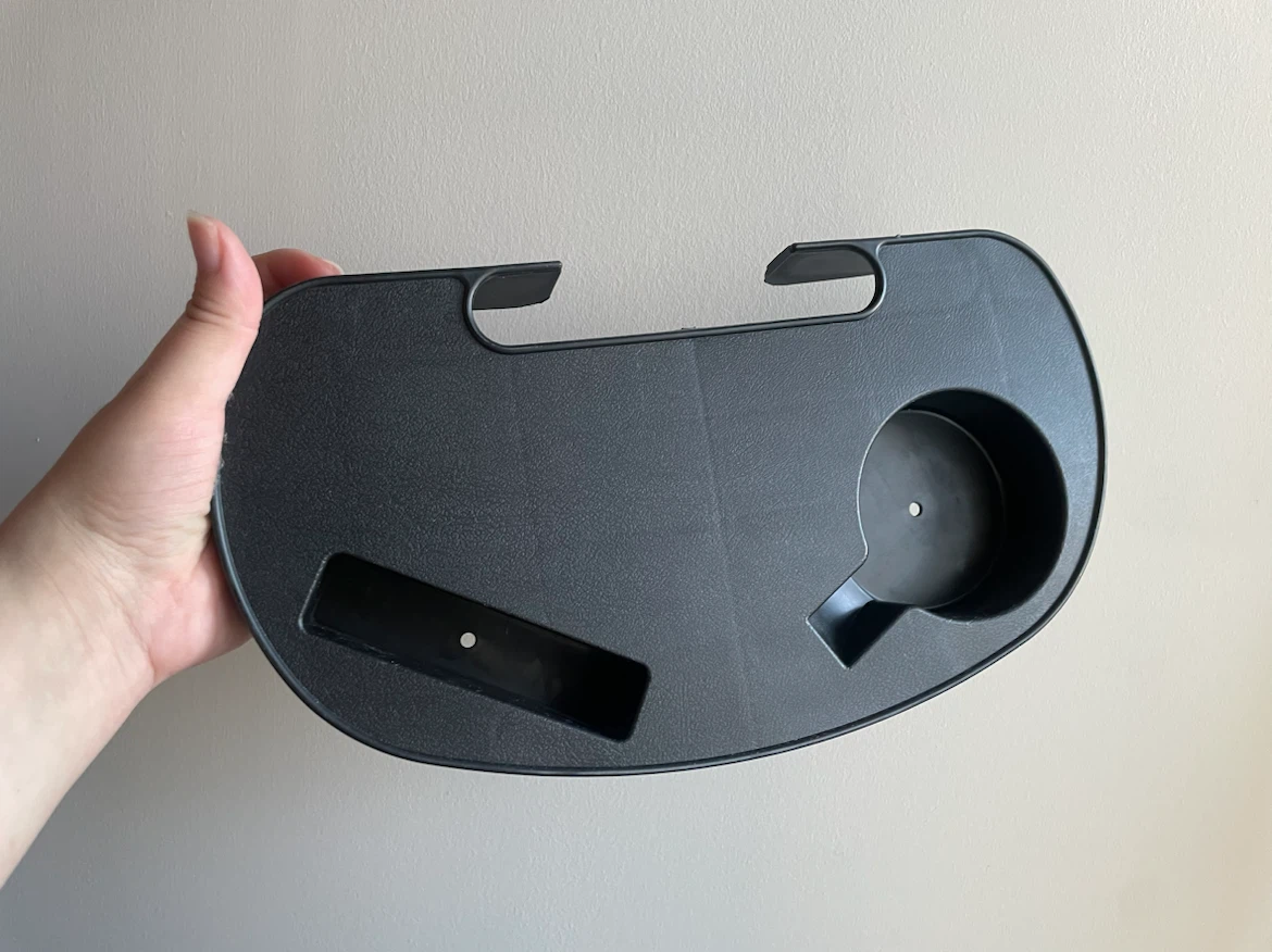 Zero gravity chair Black Tray with Cup Holder