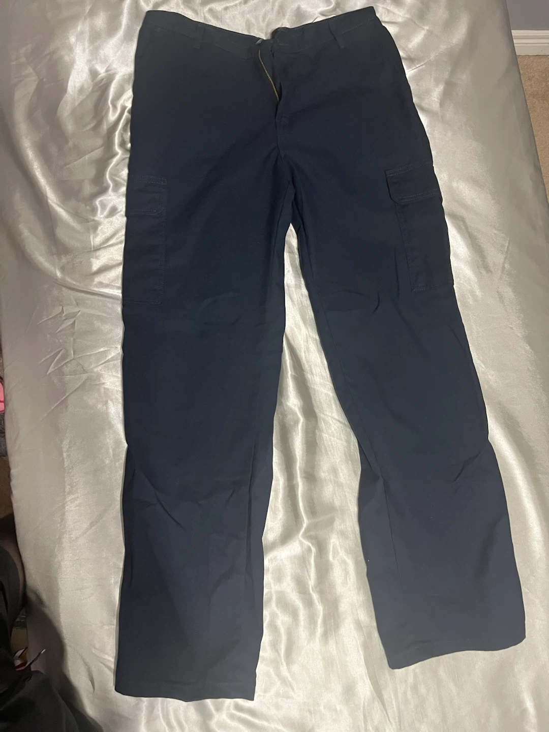 Navy Blue Cargo Pants