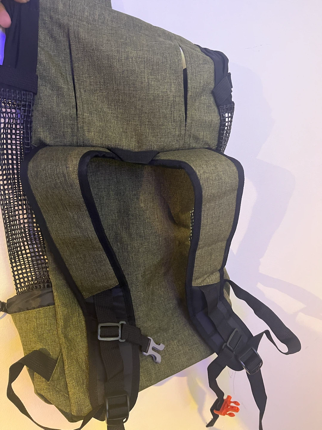 Large Pet Carrier Backpack for Dogs - Green - photo 4