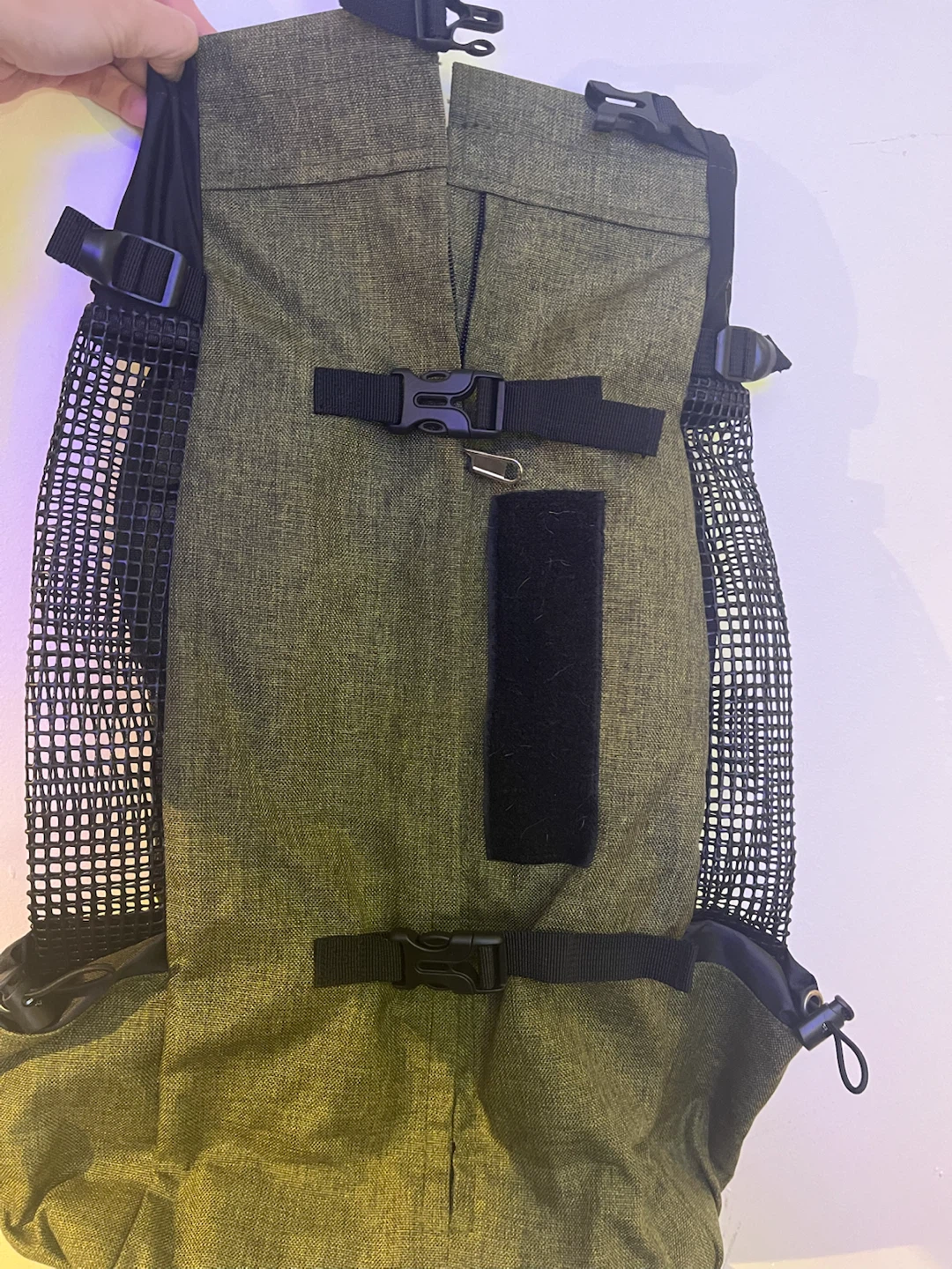 Large Pet Carrier Backpack for Dogs - Green - photo 5
