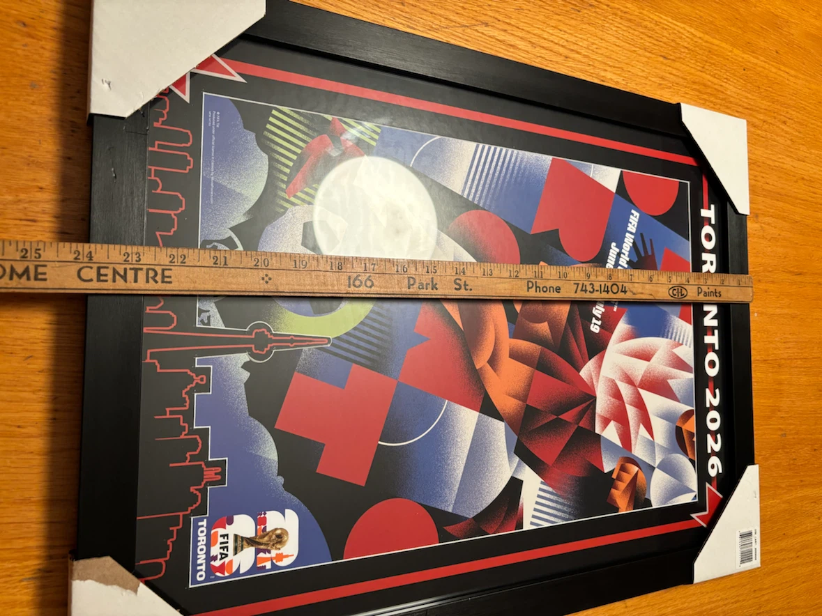 Toronto 2026 FIFA World Cup Framed Poster - photo 4