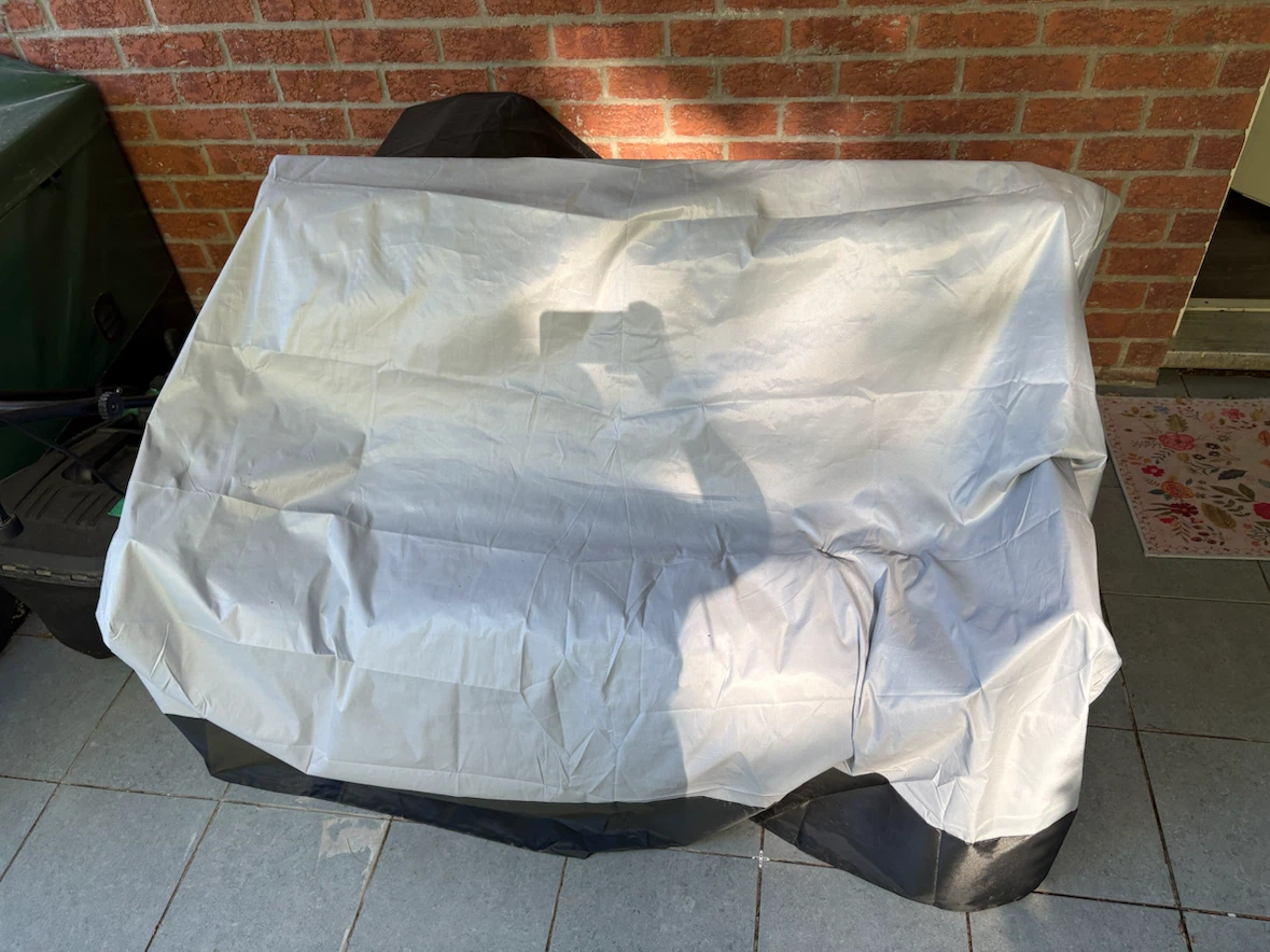 Outdoor Patio Bench Set – Cushion, Pillows & Waterproof Cover - photo 5