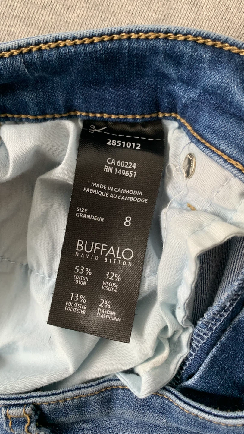 BUFFALO “Aubrey” High Rise Stretch Skinny Jeans ~ Size 8 - photo 4
