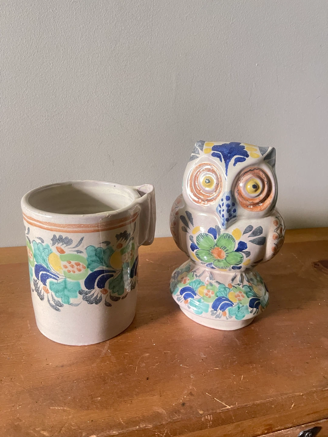 Vintage Ceramic Owl Planter or Holder - photo 5