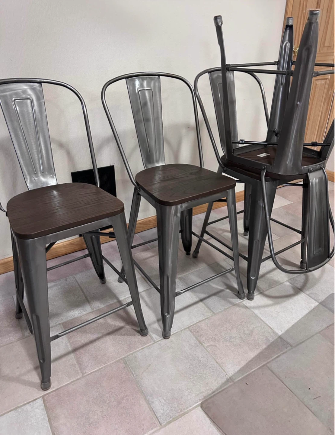 Industrial Dining Chairs - photo 4
