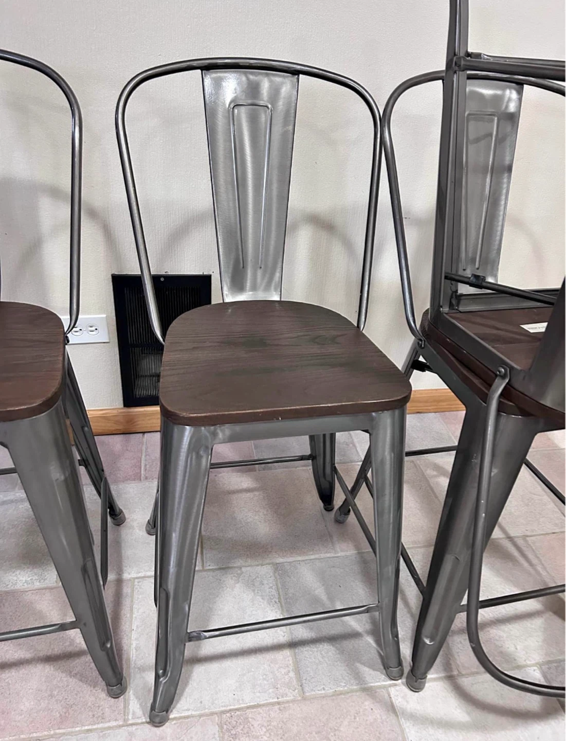 Industrial Dining Chairs - photo 5