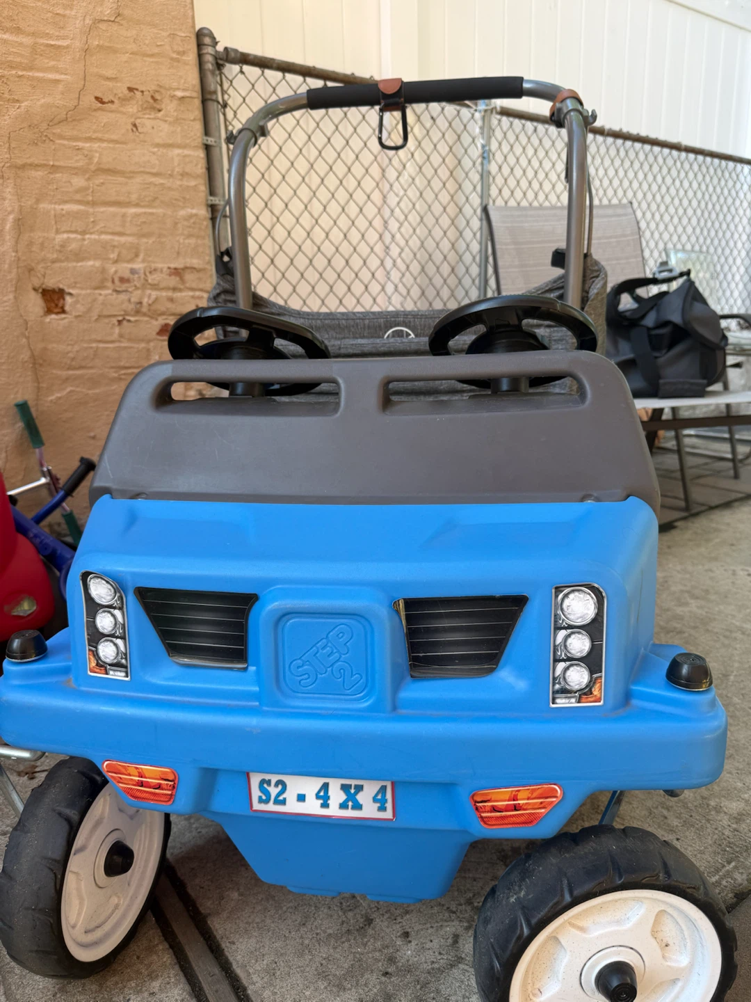 Step2 Blue 4x4 Ride-On Push Car
