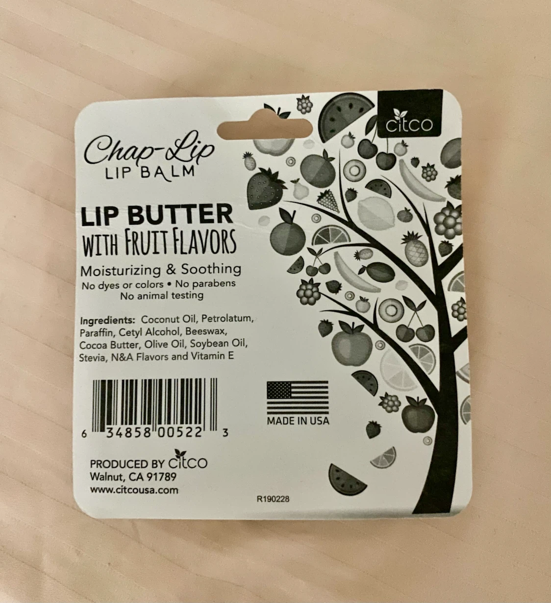 Chap-Lip Lip Butter with Fruit Flavors - 2 Pack - photo 3