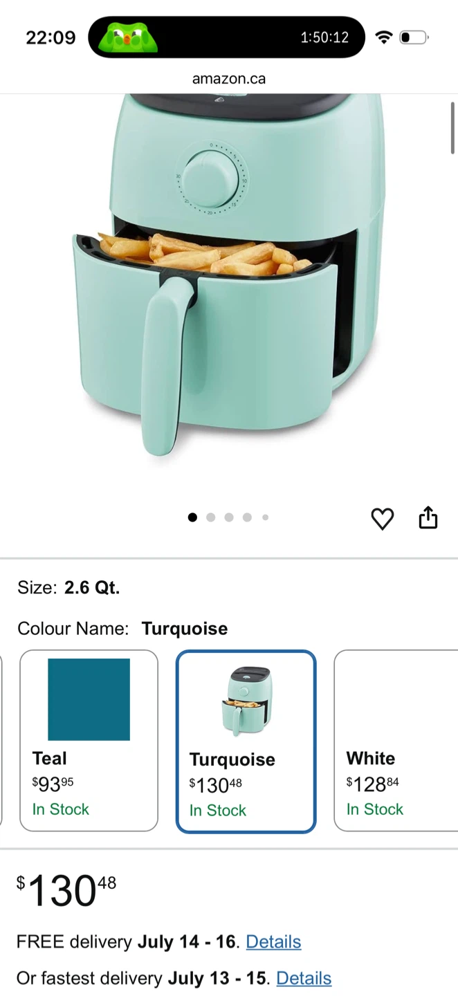 Dash Air Fryer - photo 2