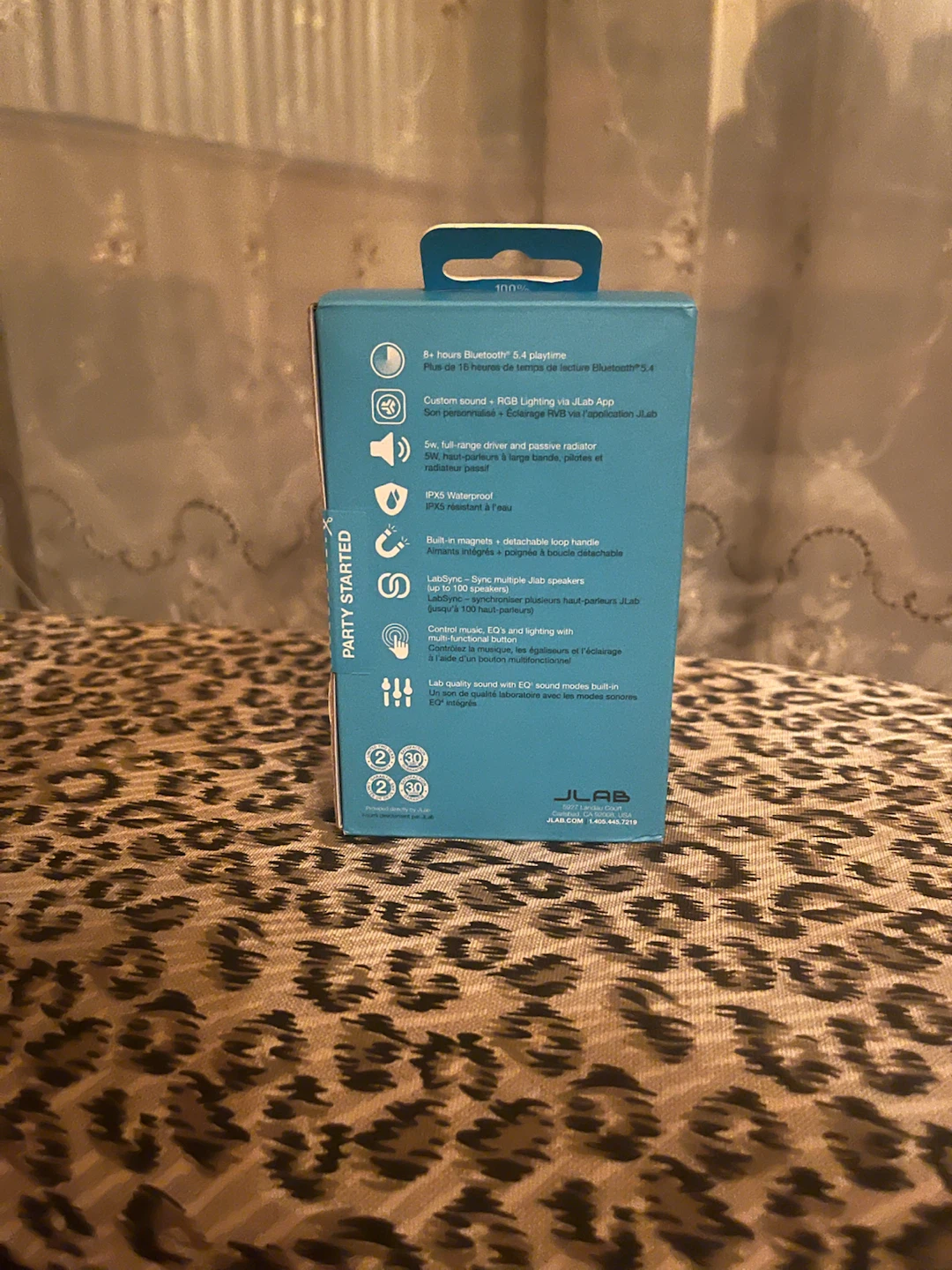 JLab POP Party Ultra-Portable Bluetooth Speaker - photo 3