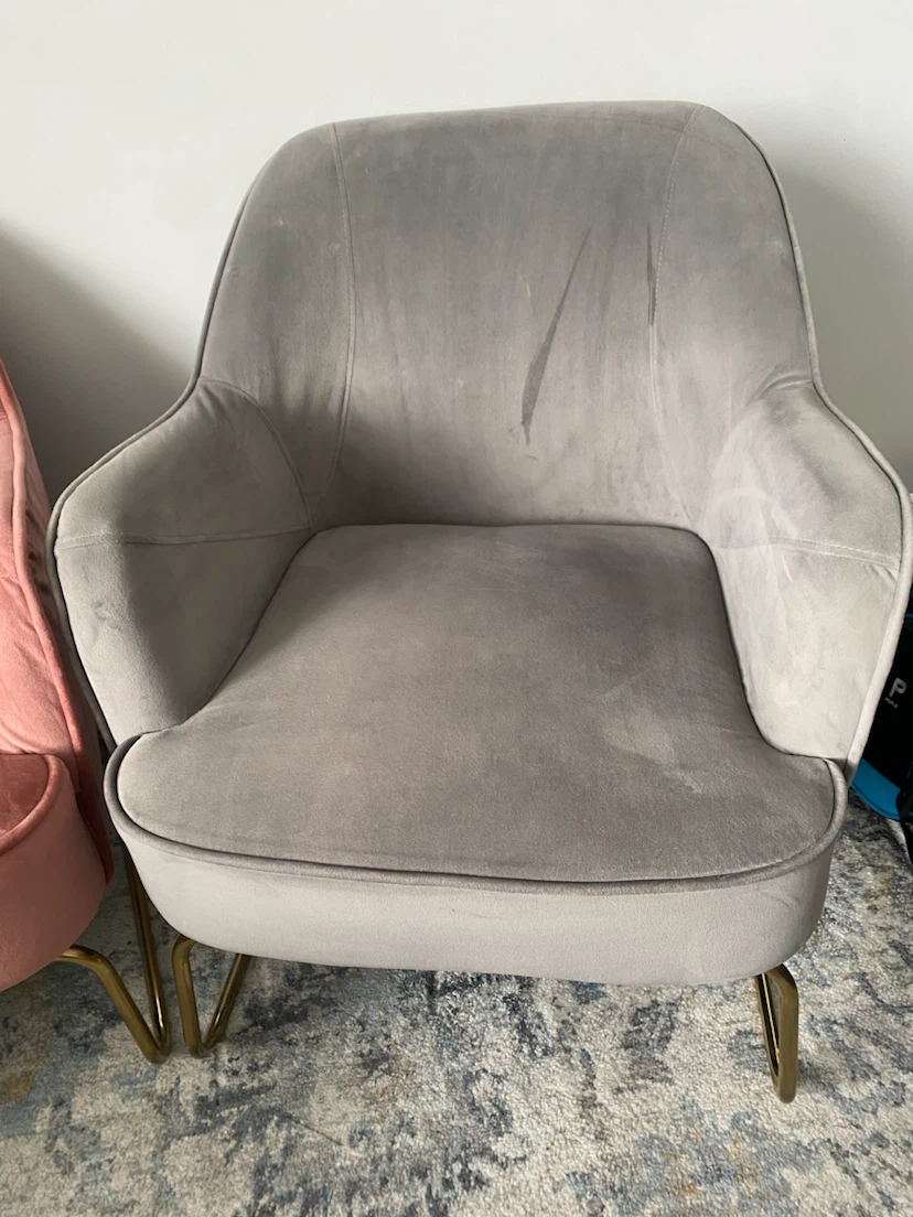 Structube Darah Velvet Armchair - photo 5