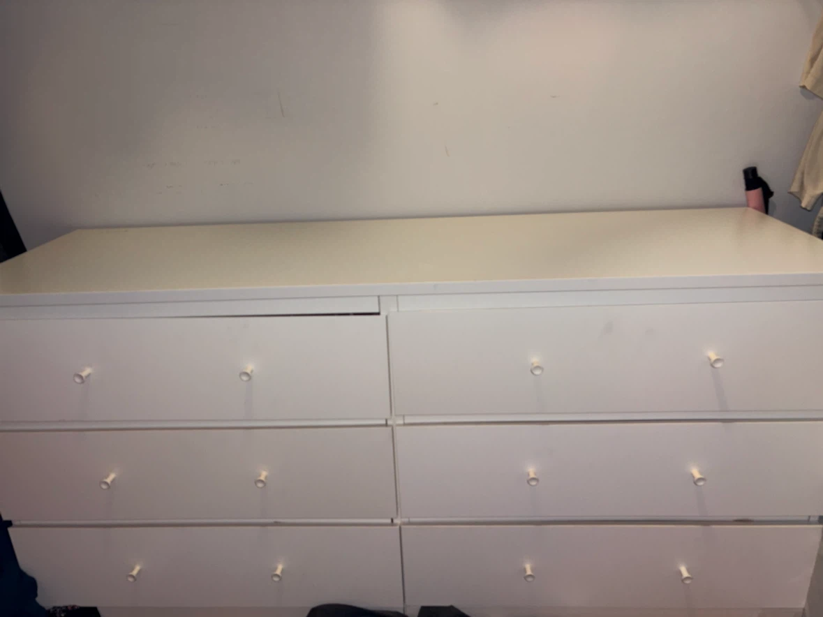 6 Drawer IKEA MALM Dresser