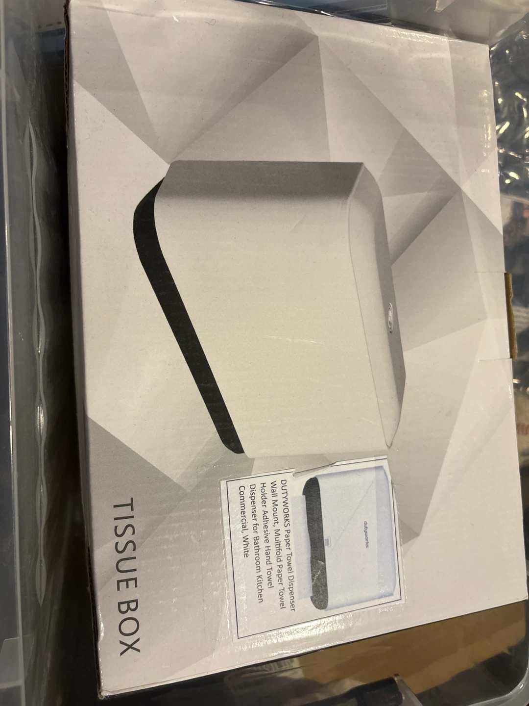 DUTYWORKS Paper Towel Dispenser - White
