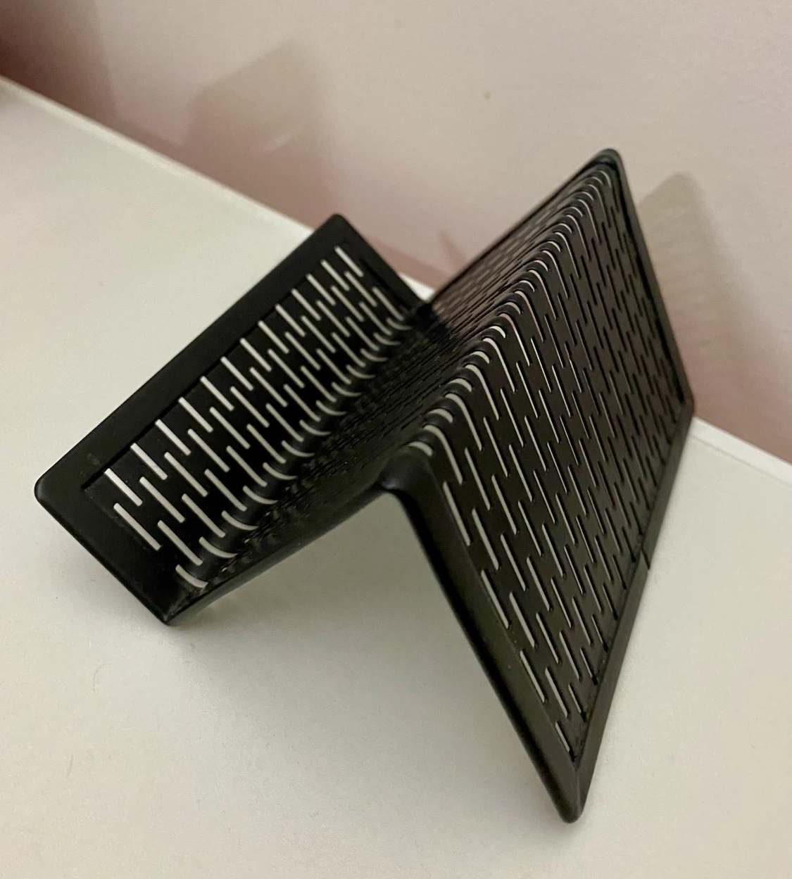 Black Metal Desk Organizer Stand - photo 3
