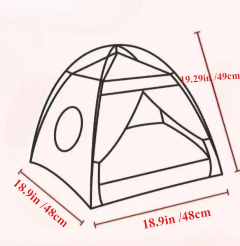 Pink Pet Tent Bed - photo 2