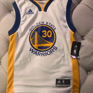 Kids Golden State Warriors Stephen Curry #30 Adidas Jersey