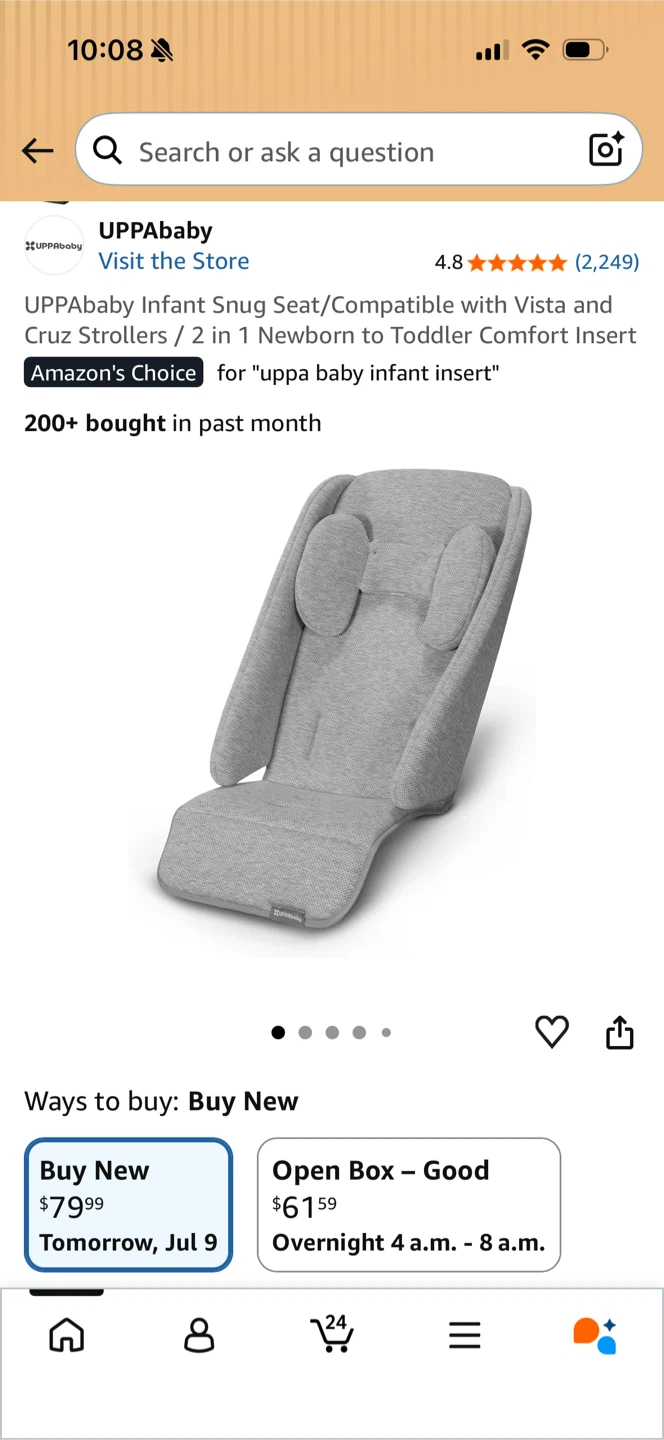UPPAbaby Infant Snug Seat