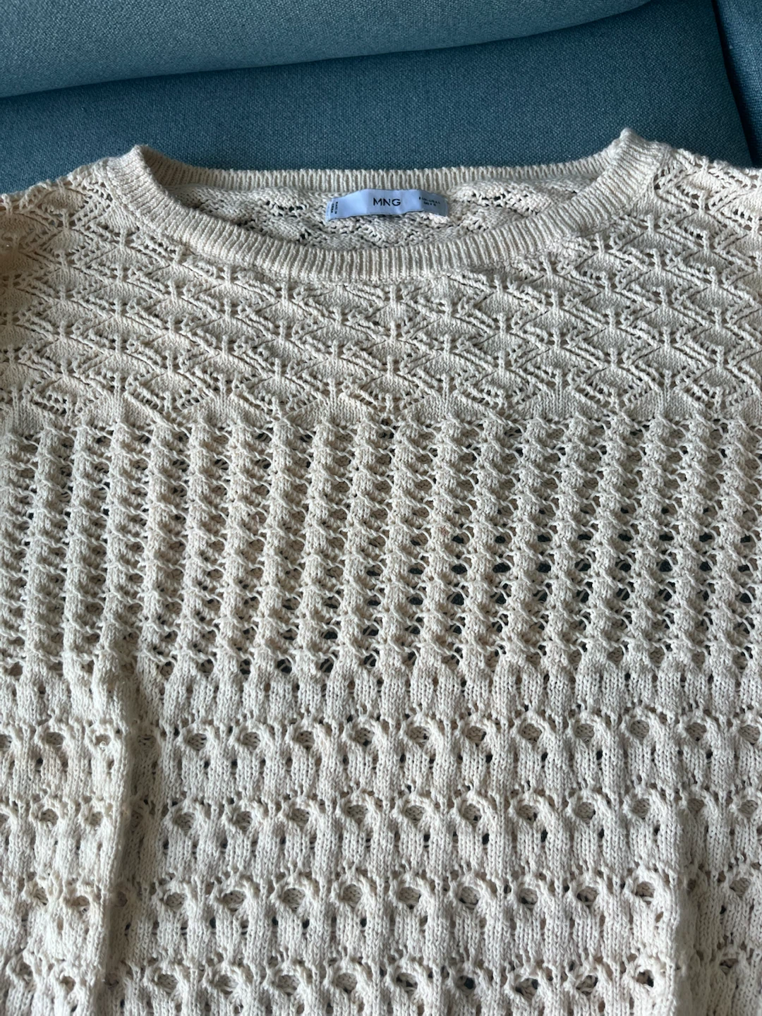 MNG Cream Knit Sweater - photo 2