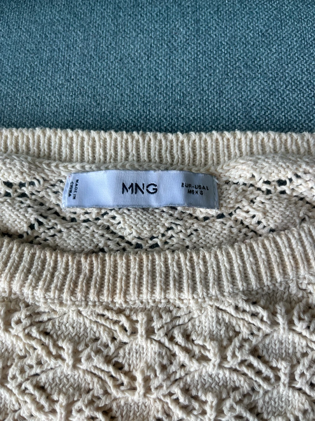 MNG Cream Knit Sweater - photo 3